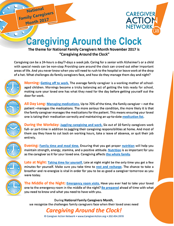 Family Caregivers Client Newsletter