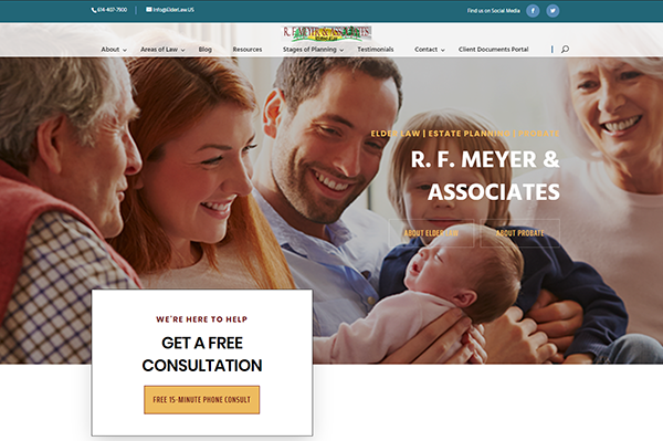 R. F. Meyer & Associates launches redesigned ElderLaw.US