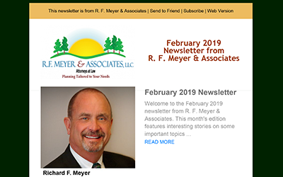 February 2019 Newsletter released