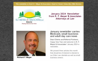 January 2024 newsletter carries Medicaid, small business and adult day care news
