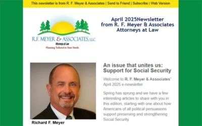 April 2025 newsletter – An issue that unites us: Support for Social Security