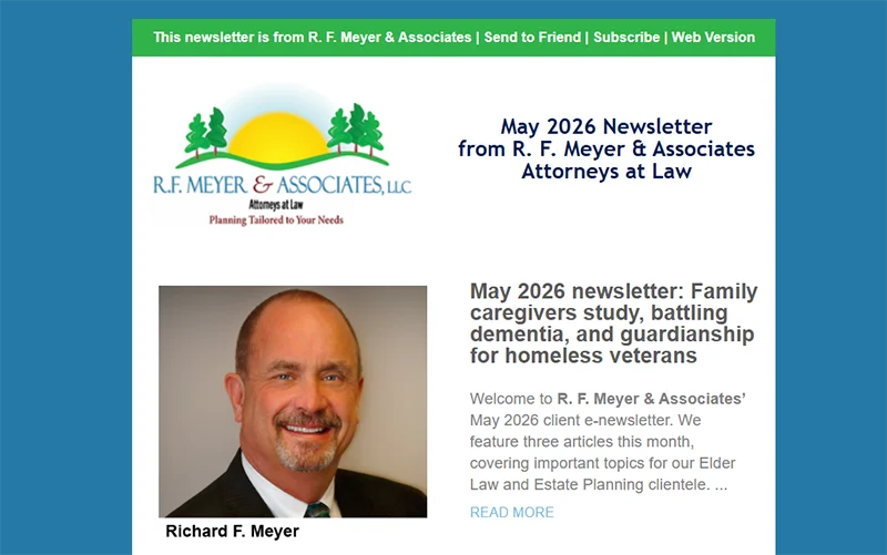 May 2026 newsletter